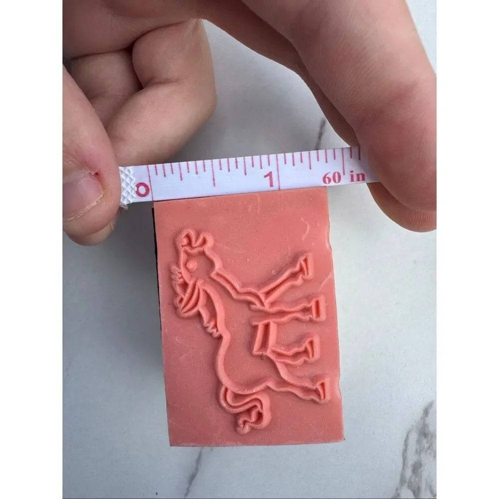 New Cartoon Donkey Rubber Stamp